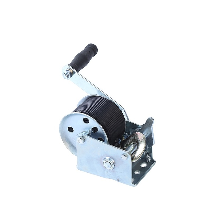 Factory Direct OPENROAD 600lbs Hand Manual Winch Operated Two-Way Ratchet Boat Trailer Marine Winch Hand Crank Towing Winch