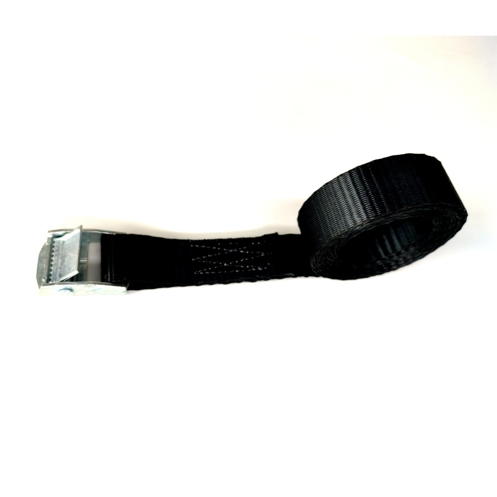 800kgs 1 inch 25mm mini endless loop polyester belt cargo lashing quick release metal tie down cam buckle strap