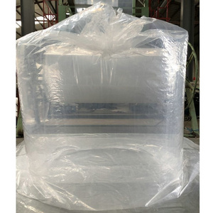 Customized PP Woven Big Bags Baffle PE lining Bulk Polyethylene Liner FIBC Container Bags PE Liner waterproof 1000kg