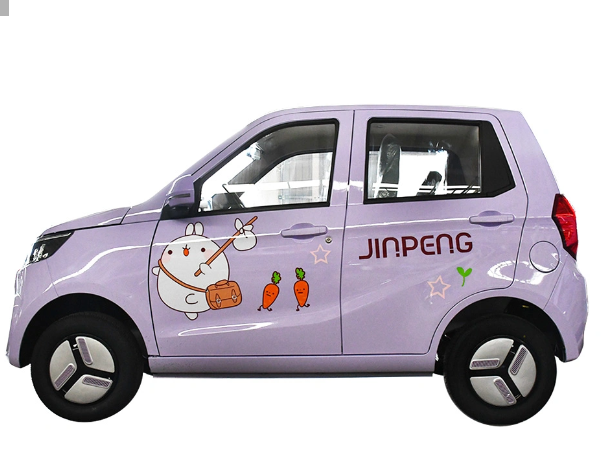 Jinpeng Electric Mini EV Car with EEC Small Vehicles Cheap Price New Energy Vehicle Four Wheel Car Suitable for Europe Market