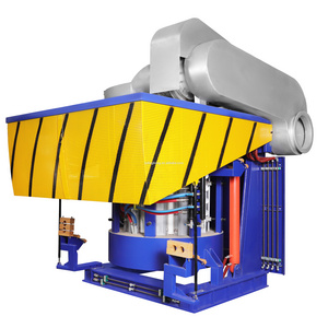 electric lead steel shell melting furnace for gold smelting