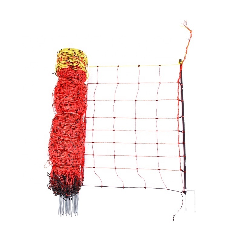 Lydite waterproof 90cm Fencing Electric Fence Energizer Netting Plastic Poultry Net With Electric Conductive Wire For sheep