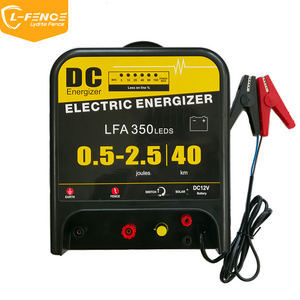 Lydite waterproof 0.11A~0.25A portable fence dc energizer farm use 12v electric fence energizer of house