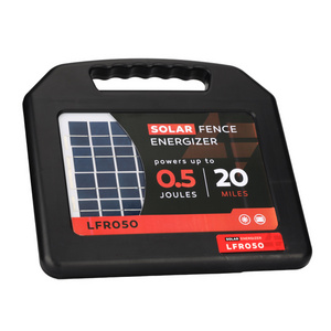 energizer fencing Lydite Easily Assembled battery operated 0.5 joule 20 miles solar power electric fence energizer