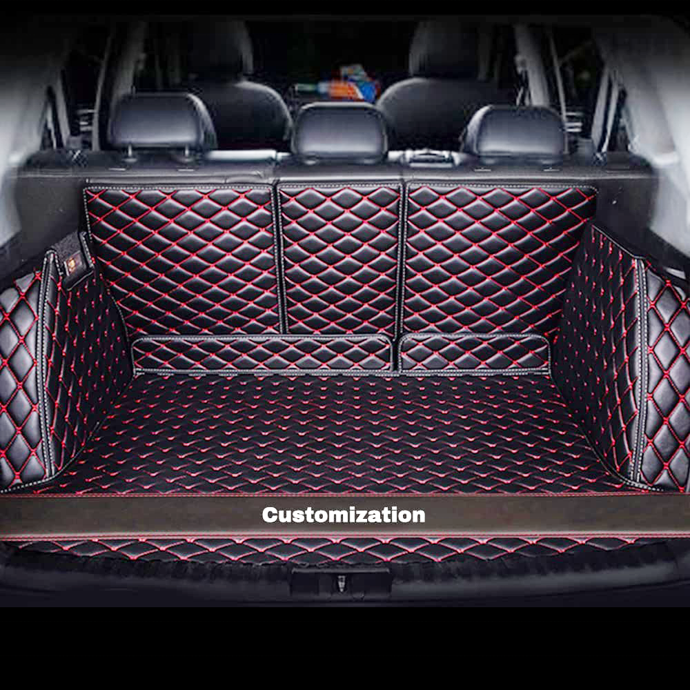 Car Trunk Mats Cargo Liner for Most Car Models Boot Mat Rug Carpet Cover Accessories Protector interior