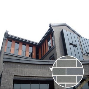 Flexible cladding material mcm stone light brick veneer for exterior villa wall