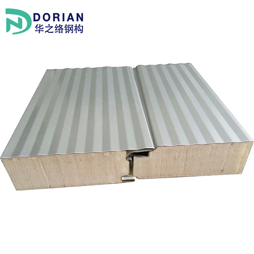 Fireproof Insulated panels/sandwich for Panels Prefabricated Steel Structure Wall And Roof