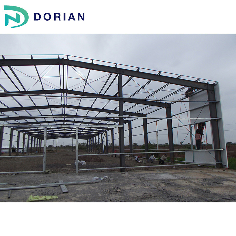 Good prices detachable prefab steel structure building