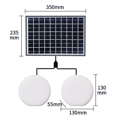 2pcs USB Charging Rechargeable Solar Latern Camping Light Outdoor Portable LED Emergency Lamp Camping Lighting 1000mAh