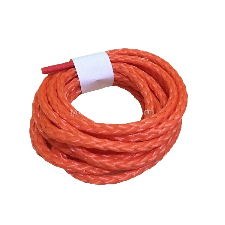 16 Strand Hollow Braided Rope Polypropylene Polyethylene Rope 16MM 20MM