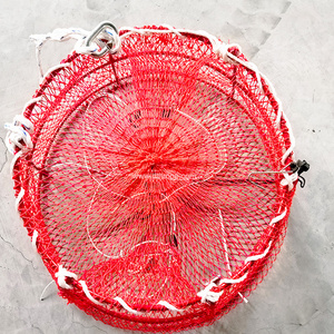 Folding PVC Crab Trap Netting Big Size Lobster Fishing Traps