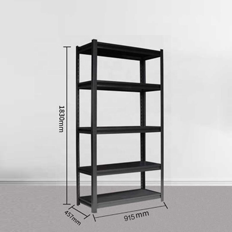 storage shelves units boltless black metal rack 3 4 5 layer steel home kitchen warehouse garage rack storage shelves units