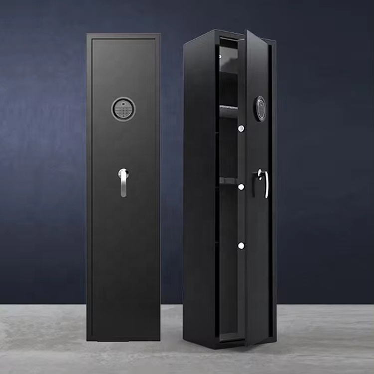 gun safe cabinet for home biometric fingerprint lock safe box in bedroom wardrobe hidden security storage gun safe box for home