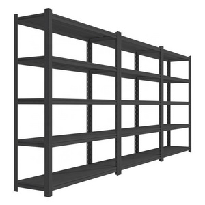 storage shelves units boltless black metal rack 3 4 5 layer steel home kitchen warehouse garage rack storage shelves units