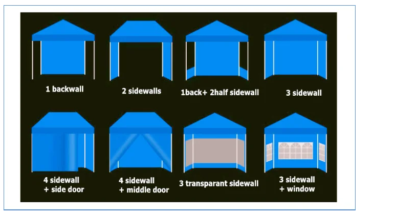 Cheapest Tent Canopy Tent 6x6 Waterproof Night Market Tent Carpas Plegables 2x2 Beach Canopy