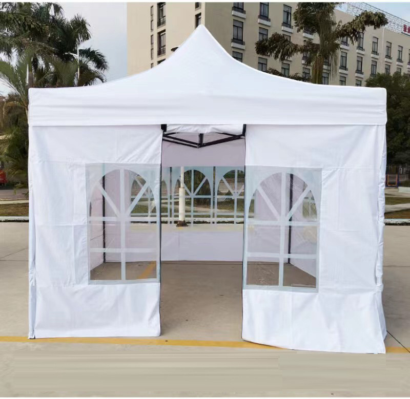 LINYI duomi Custom Outdoor Folding Hexagonal Toldo 10x10 Awnings Waterproof Pop Up Tent Folding Garden Tent Gazebo 3x3