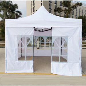 LINYI duomi Custom Outdoor Folding Hexagonal Toldo 10x10 Awnings Waterproof Pop Up Tent Folding Garden Tent Gazebo 3x3