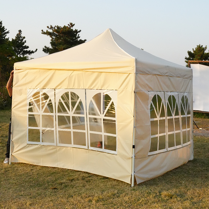 duomi 10x10 Sunshade Pop Up Canopy Tent With Meah Netting