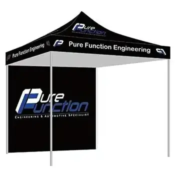 Custom Logo printed Folding Tent 10x10 10x15 10x20 EZ Pop Up Canopy with sidewalls