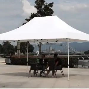 10x20 10x10ft Custom logo Outdoor foldable gazebo covers stretch pop up waterproof tent tarp for events