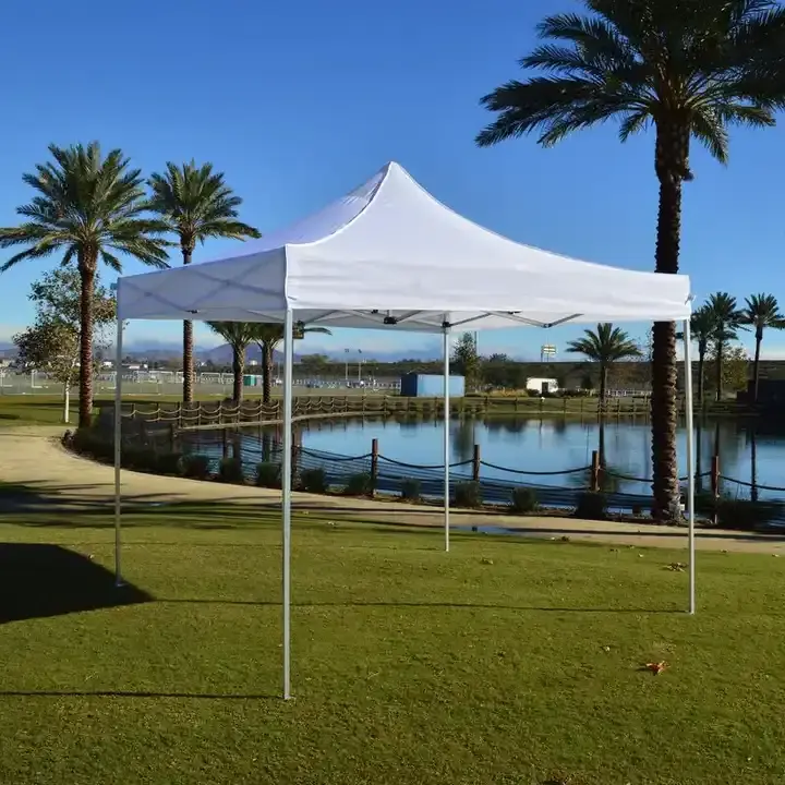 logo toldo plegable 3x3 big canopy folding outside tent for sale awning gazebo with sidewalls