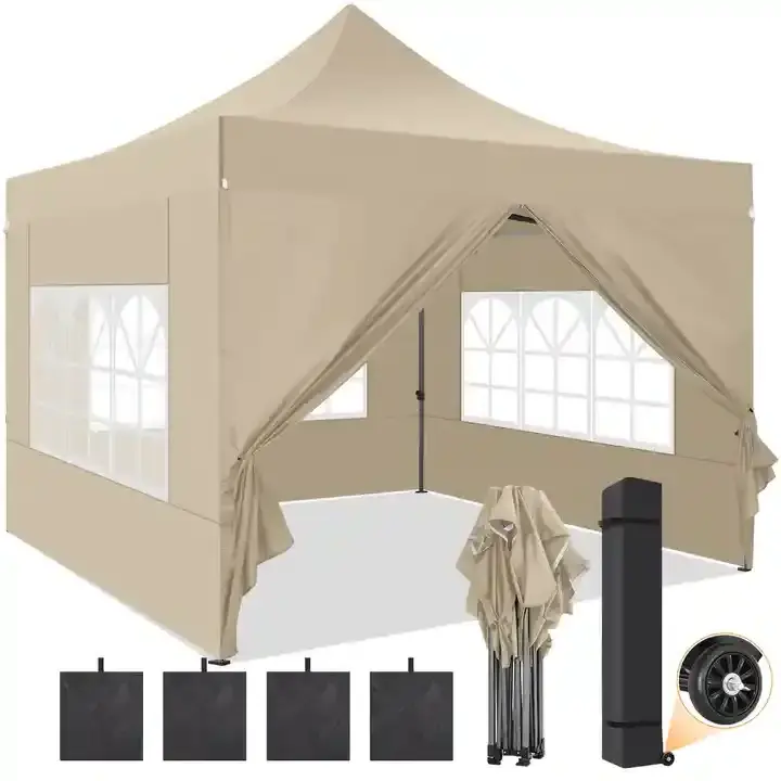 China Manufacturer 10x10ft 3X3m folding custom canopy outdoor camping tent event trade show tent