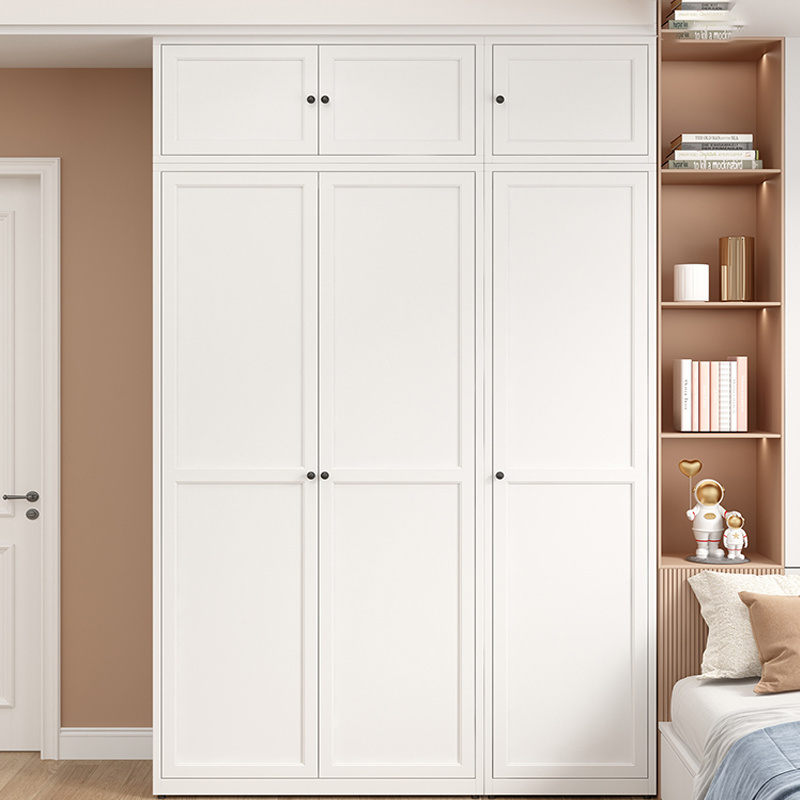 2024 New Arrival iron wardrobe simple design metal wardrobe  modular wardrobes bedroom closet cabinet armoire