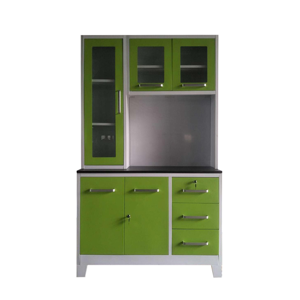 Home kitchen units steel kitchen cupboard  kitchen storage cabinet pantry cupboards