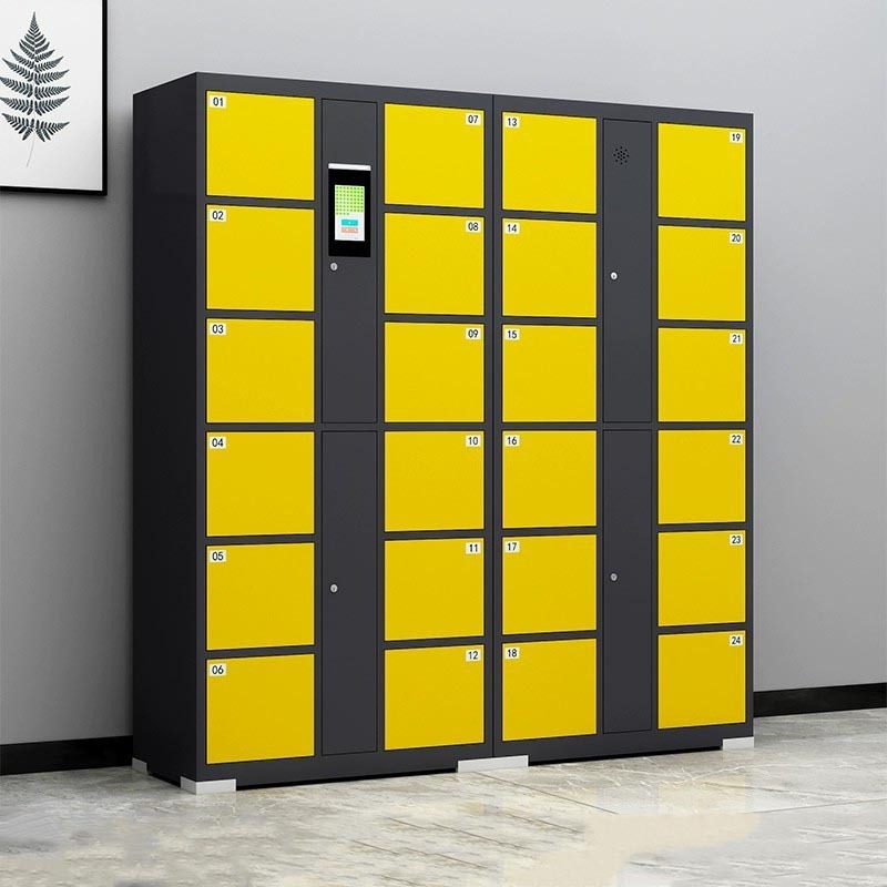 Gym smart locker system Metal cabinet smart parcel locker cabinet  Electronic Smart Parcel Delivery Locker for Beach Park