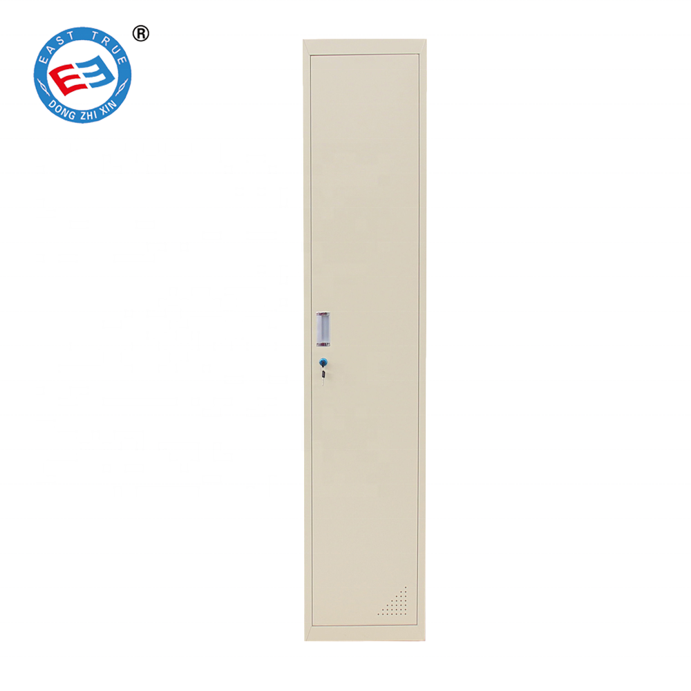 1 door  lockers metal steel vertical clothes storage locker  cabinet gym single door locker