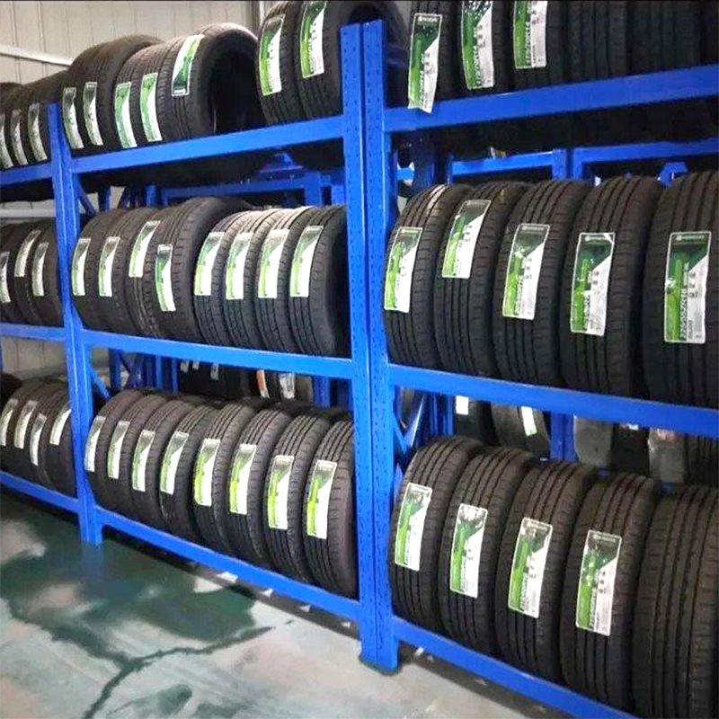 Heavy Duty Warehouse Tyre rack System  Metal Stacking Truck  Tire Storage Rack