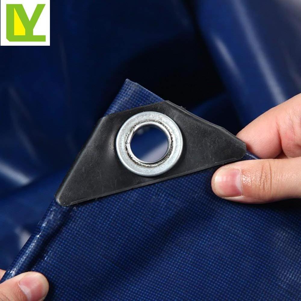 0.45mm Tarpaulin Double-sided PVC Oilcloth Waterproof Rainproof Tarp Reversible Camping Shelter Covers Truck Shed Cloth