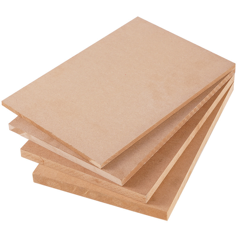 Suppliers 3Mm 6Mm 15Mm 16Mm 18Mm 1220*2440Mm 2-30 Mm Plain Mdf Cabinet Board/ Raw HDF Mdf Boards For Furniture Decoration