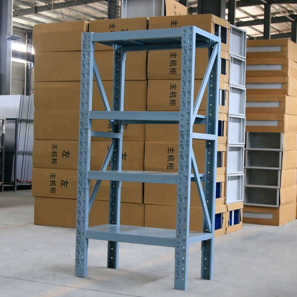 Warehouse Heavy duty metal Racks stainless steel storage 4 tier shelf