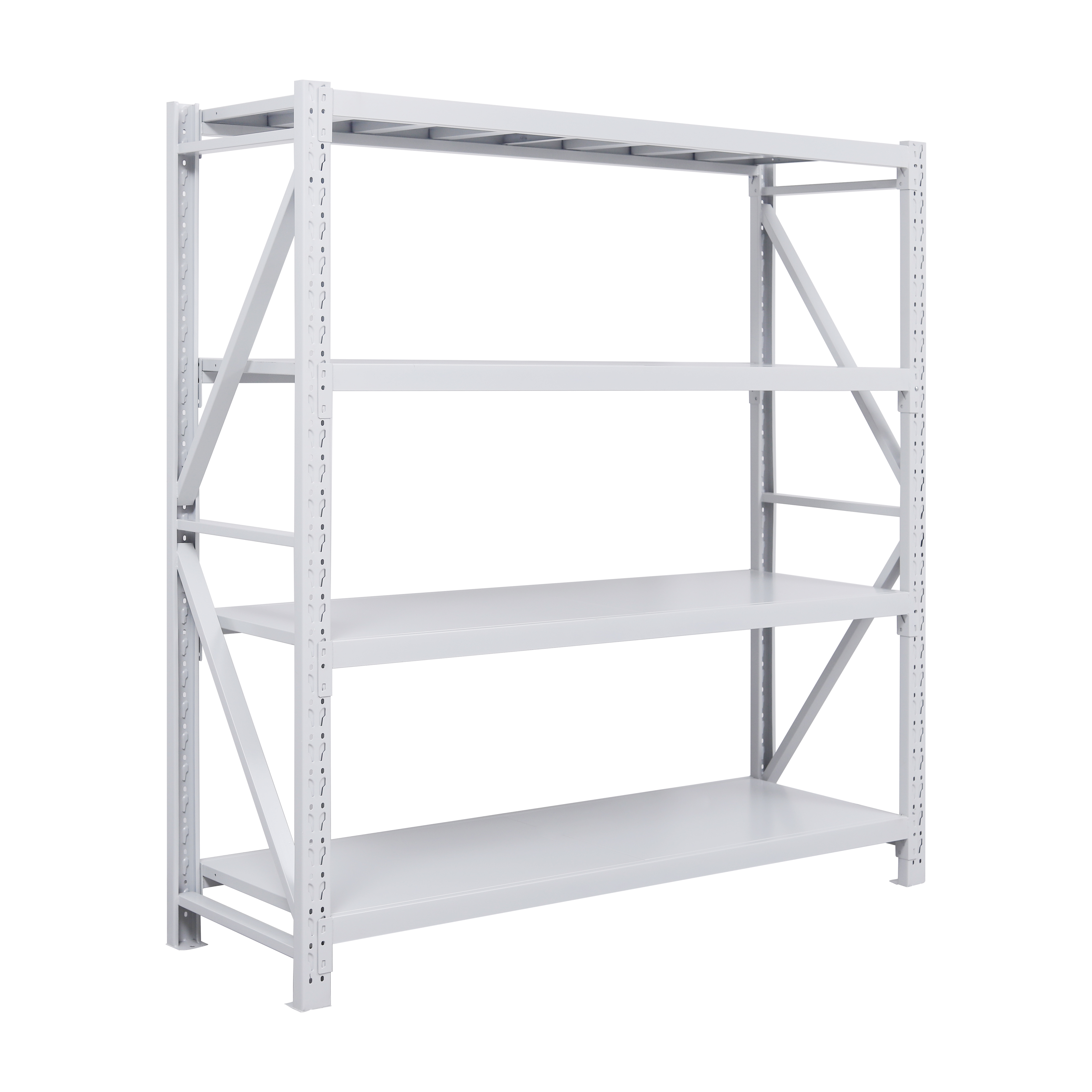 Warehouse Heavy duty metal Racks stainless steel storage 4 tier shelf