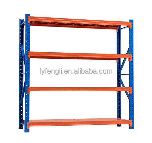 Warehouse Heavy duty metal Racks stainless steel storage 4 tier shelf