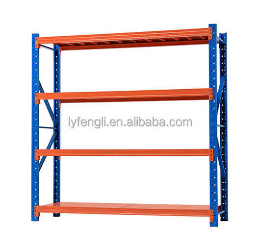 Warehouse Heavy duty metal Racks stainless steel storage 4 tier shelf