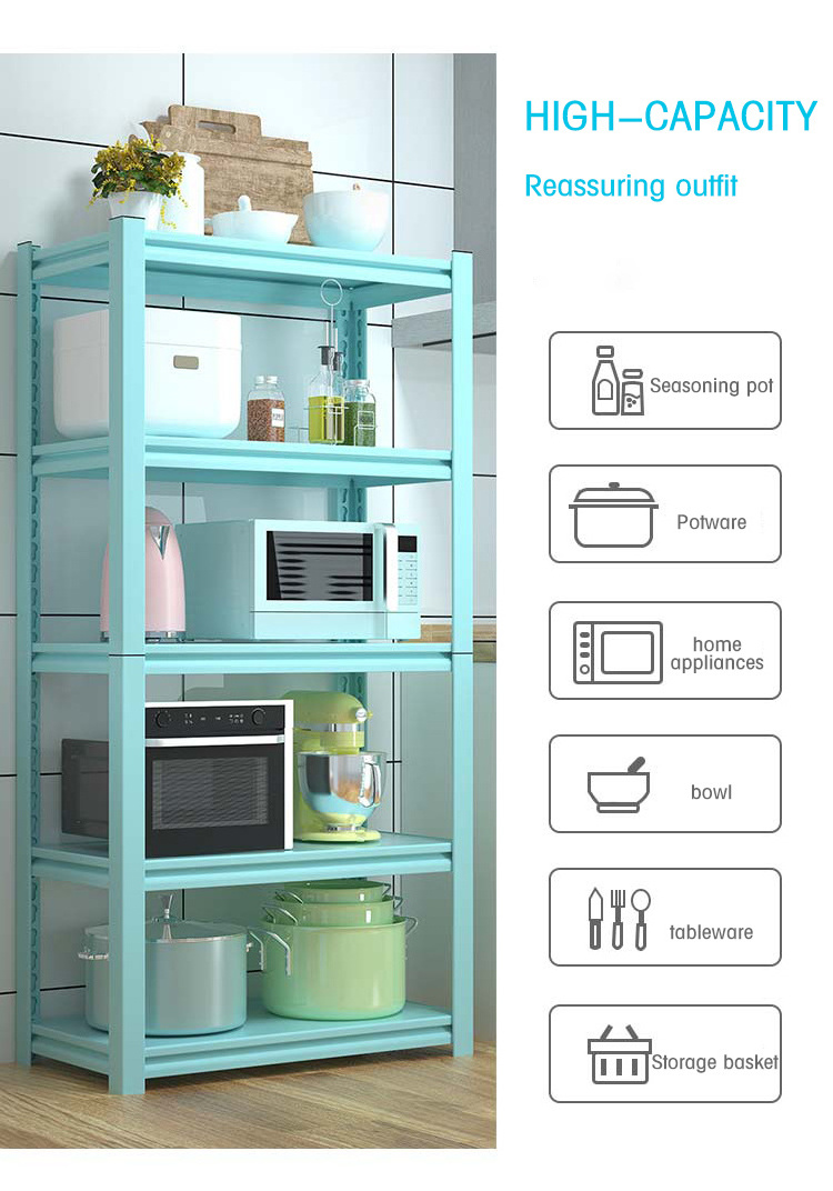 modern simple  home Metal rack system Office shelving  Corner shelves with metal plate home shelving