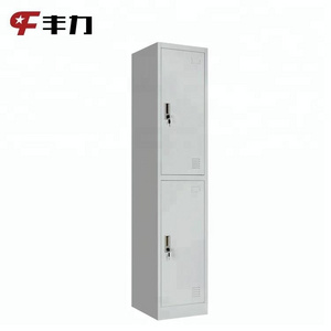 Small Locker Key with 2 Door Wardrobe Single Door Hanger Closet  Locker Cabinets GYM Use Office Factory for Adults Use Wholesale