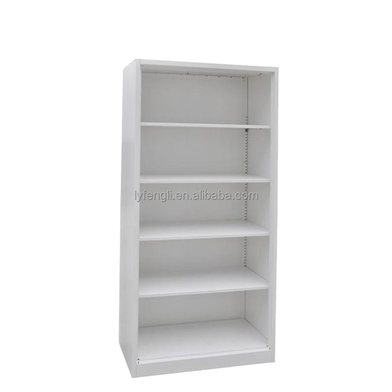 Used school library furniture book storage cabinet without door