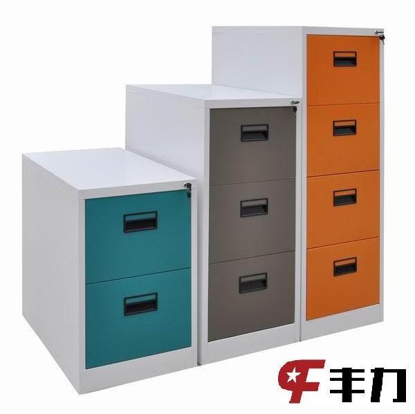 Metal Index Card 4 Drawers Filing Cabinet Steel file hanging cabinet