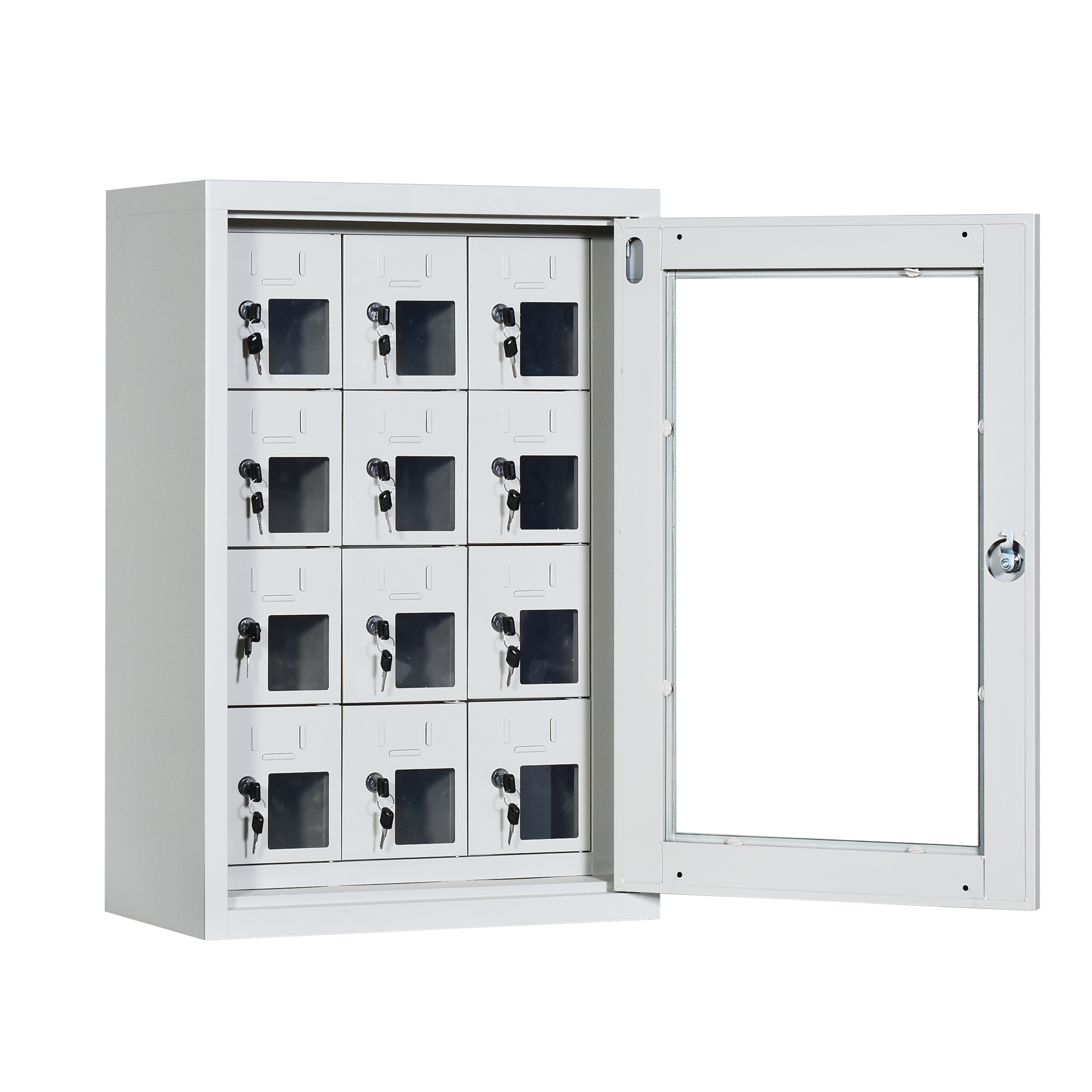 Multi-purpose 12 DOOR Key Lockers Storage Cell Phone Metal Locker For Gym Cabinet for Office Public Factory College Customized