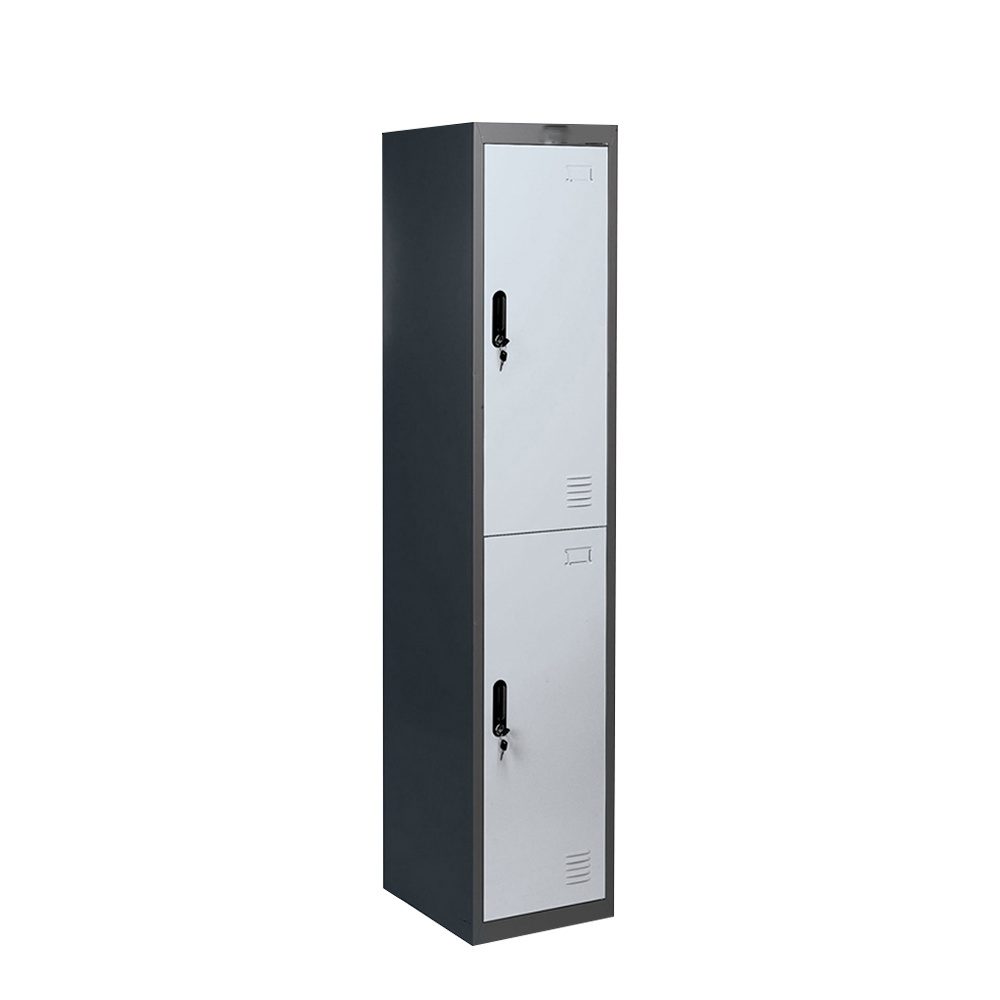 Disassembled Structure Single Column Two Door Kids Mini Locker or Employee Metal Locker