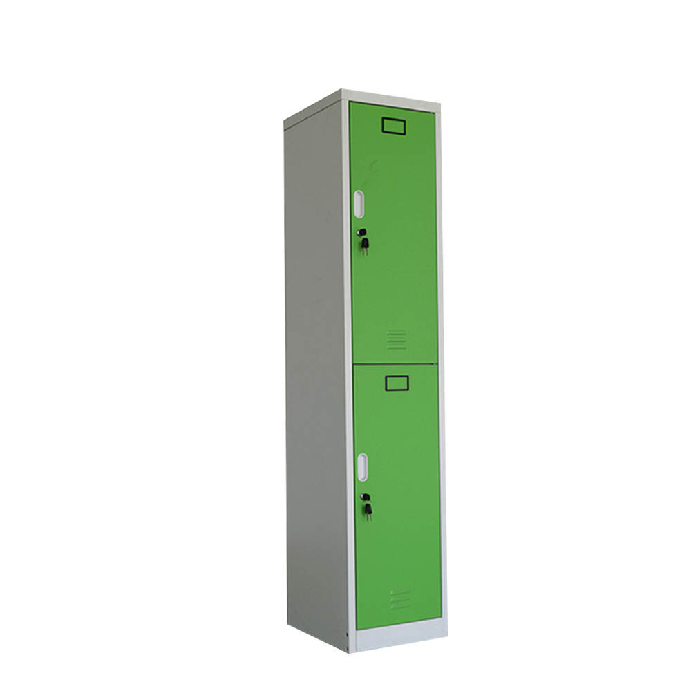 Disassembled Structure Single Column Two Door Kids Mini Locker or Employee Metal Locker