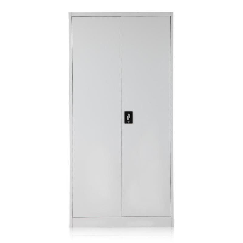 swing double doors storage locker steel almirah designs 2 door metal wardrobe Two door metal filing cabinet