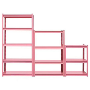 modern simple  home Metal rack system Office shelving  Corner shelves with metal plate home shelving