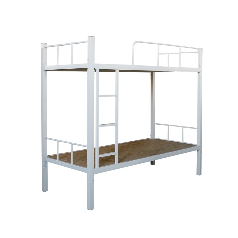 Cheap Adult Bunk Beds Metal bed Knock-Down Structure Steel Bed With Board