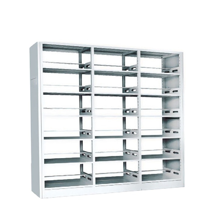 Steel Library Furniture 6 Layers Metal Bookshelf