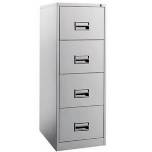 Metal Index Card 4 Drawers Filing Cabinet Steel file hanging cabinet