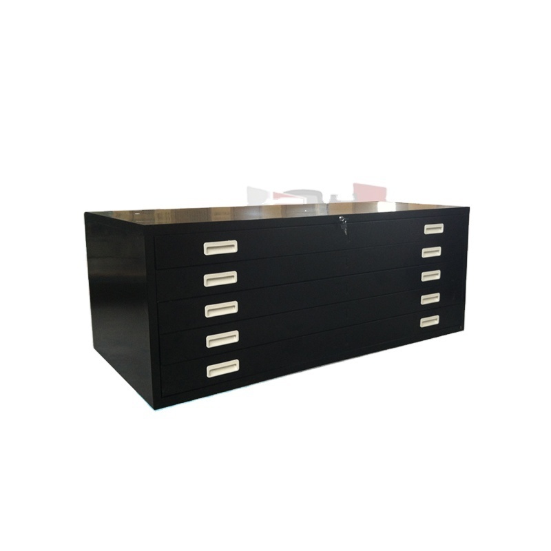 5 Drawer Map File Cabinet /Steel Office Drawings Storage Cabinet